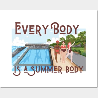 Every Body is a Summer Body! Posters and Art